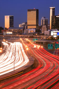 Traffic here is crazy! Don't let this happen to you!