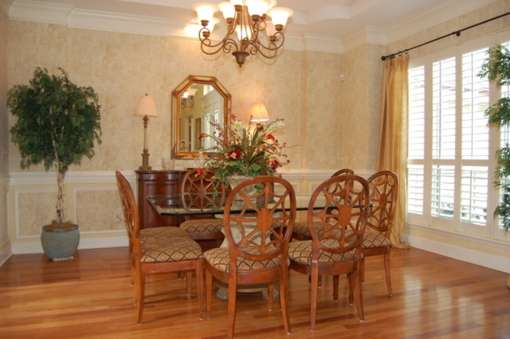 Envision a hypothetical baby grand where the table is now.