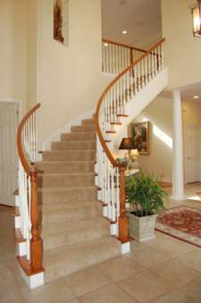 Viewed from the foyer