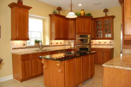 Unlike the first house we seriously considered, this one actually has cabinets and appliances.