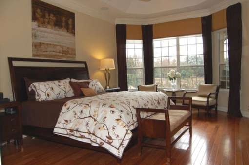 The master bedroom might be bigger than Nick&rsquo;s sister&rsquo;s entire house.