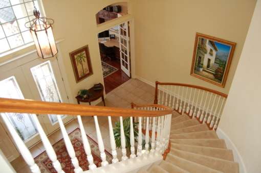 View from the second floor